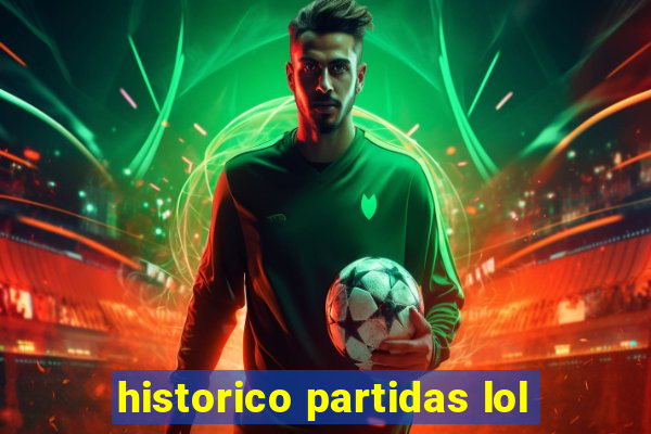 historico partidas lol